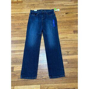 Apt 9 Mens Premier Flex Straight Jeans Sz 34x36 Blue Dark Wash Stretch Denim NWT